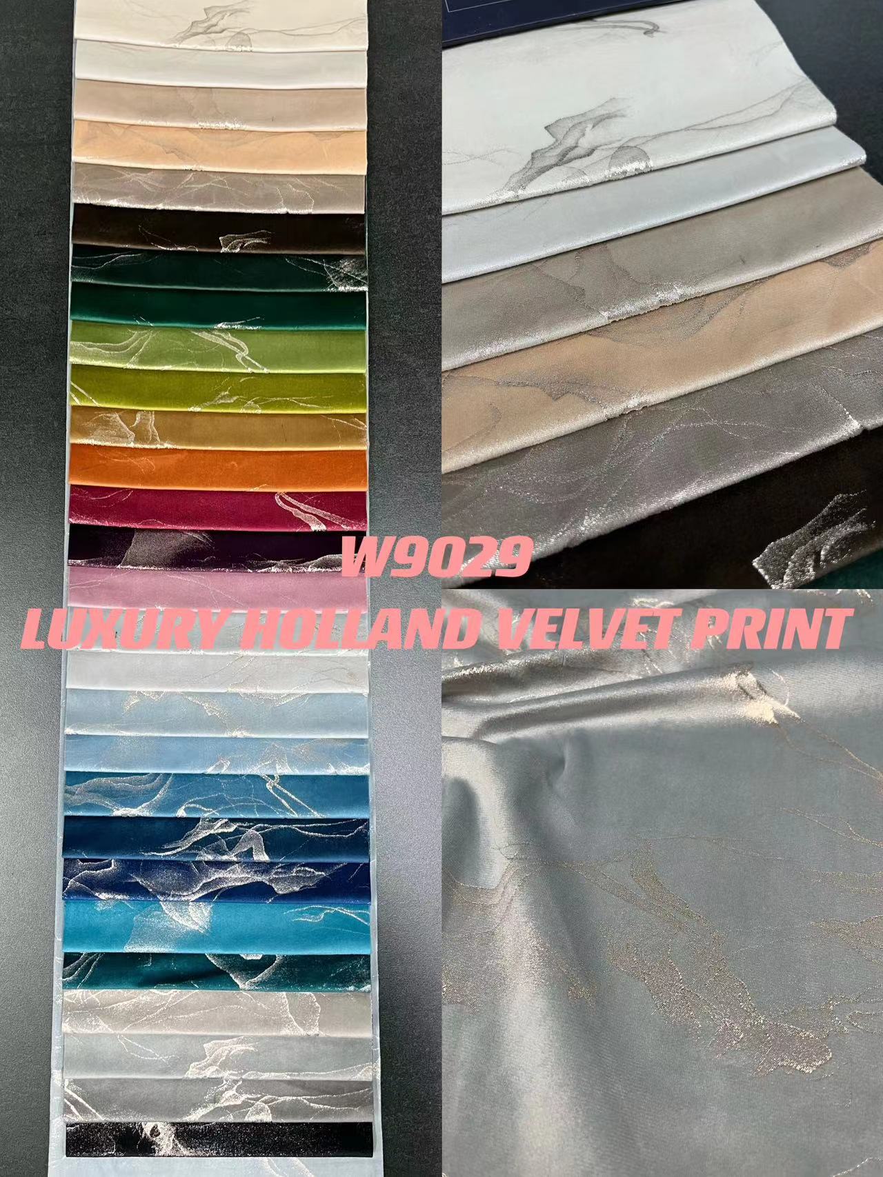 W9029 LUXUSNÁ HOLANDSKÁ ZAMATOVÁ TLAČ