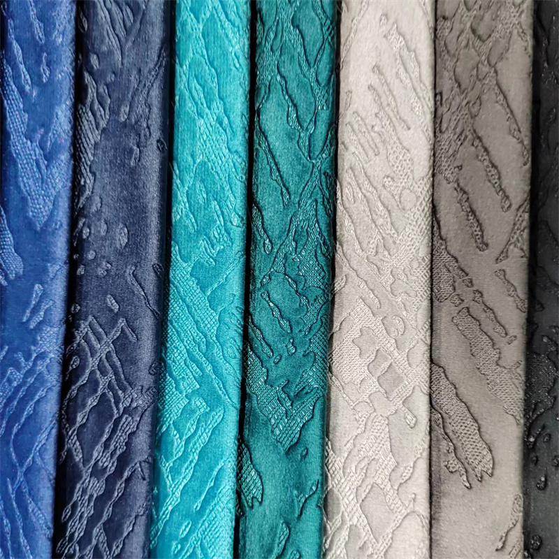 W9081+3D Lisované kvetinové umenie Dutch Velvet 3D reliéfna flaneletová záclonová látka